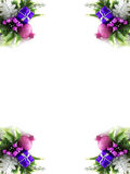 Christmas frame Stock Image