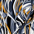 Colorful abstract hand drawn pattern hairs can be used as wallpaper or greeting card site background and other Stock Images