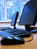 Computer training room Stock Photography