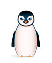 Cute penguin isolated on white Stock Photo