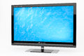 D monitor tv concept Stock Image
