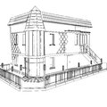 D vector construction of building concept city architecture and designing Stock Photos