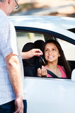 Driving exam Stock Photography