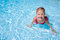 Stock Image : Girl child in water