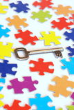 Key to solution Royalty Free Stock Photo