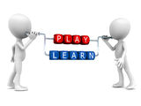 Play and learn Royalty Free Stock Photos