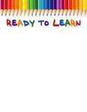 Ready to Learn Royalty Free Stock Photo