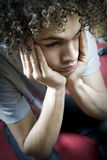 Sad teenager Royalty Free Stock Photos