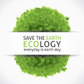 Save our earth concept design Royalty Free Stock Photo