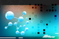 Science background medical health care illustration technology wallpaper Stock Images