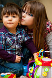 Siblings portrait Royalty Free Stock Images