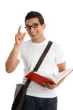 Student with question or answer Stock Photo