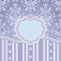Template greeting card frame design for vector illustration Royalty Free Stock Images