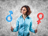 Gender symbols Royalty Free Stock Photography
