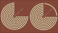 Vector background beautiful with abstract mosaic Royalty Free Stock Image