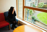 Waiting for exam results Stock Photo