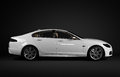 White sport limousines of black background Royalty Free Stock Photography