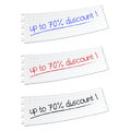 Writing on paper drawing for use in web pages with commerce activity Stock Image