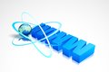 Www with earth vector illustration of world wide web Royalty Free Stock Photos