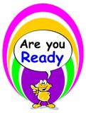 Are you ready Royalty Free Stock Photo